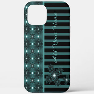 De Bloemen van Artdeco in Retrostijl, voegen Jouw iPhone 12 Pro Max Hoesje