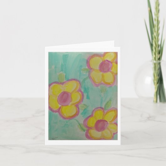 De Bloemen van Claire Kaart (Voorkant)