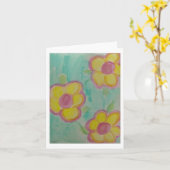 De Bloemen van Claire Kaart (Gele Bloem)