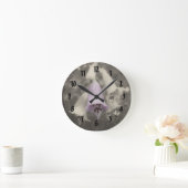 De Bloemen van de digitalis in Gedeeltelijke Ronde Klok (Huis)