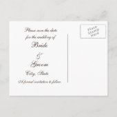 De Bloemen van de herfst sparen het Briefkaart van (Achterkant)