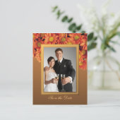 De Bloemen van de herfst sparen het Briefkaart van (Staand voorkant)