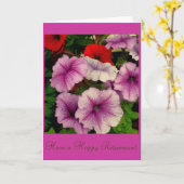 De Bloemen van de tuin Kaart (Gele Bloem)