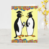 De Bloemen van Girly van de Cartoon van de Kaart (Gele Bloem)