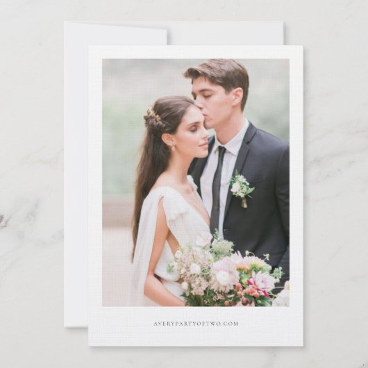 De Bloemen van het deeg in Blush en Perk sparen de Kaart (Achterkant)