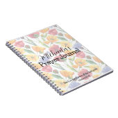 De bloemen van het Field Prayer Journal Notitieboek (Rechterzijde)