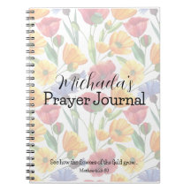 De bloemen van het Field Prayer Journal