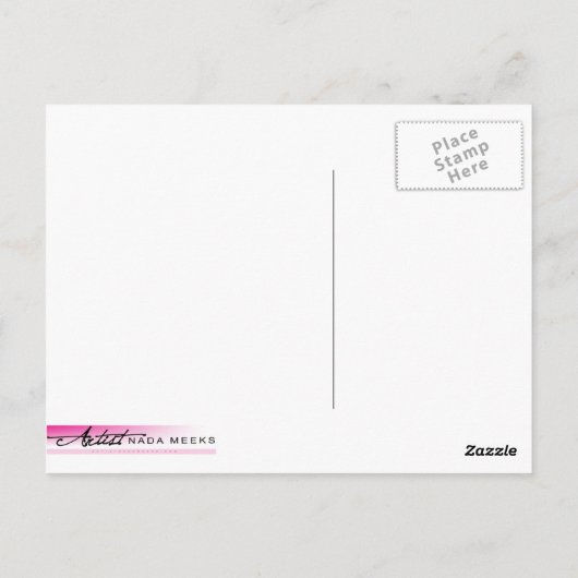 De Bloemen van het graan Briefkaart (Achterkant)