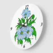 De bloemen van madeliefjes grote klok (Hoek)