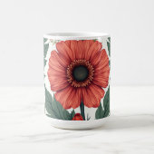 De bloemen van mijn geliefde voor altijd koffiemok (Center)