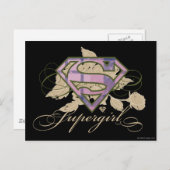 De Bloemen van Supergirl Briefkaart (Voorkant / Achterkant)