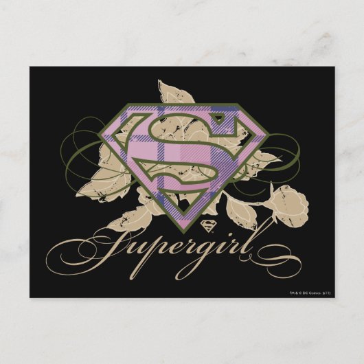 De Bloemen van Supergirl Briefkaart (Voorkant)