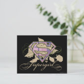 De Bloemen van Supergirl Briefkaart (Staand voorkant)