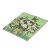 De bloemen van Van Gogh in de vaas Tegeltje (Zijkant)