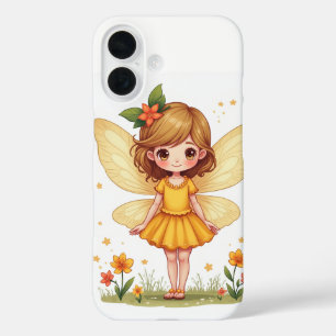 De bloemenfee iPhone 16 Hoesjes