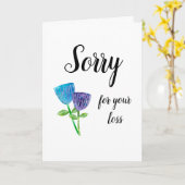 De BloemenGroet van de Deelneming van de Sympathie Kaart (Gele Bloem)