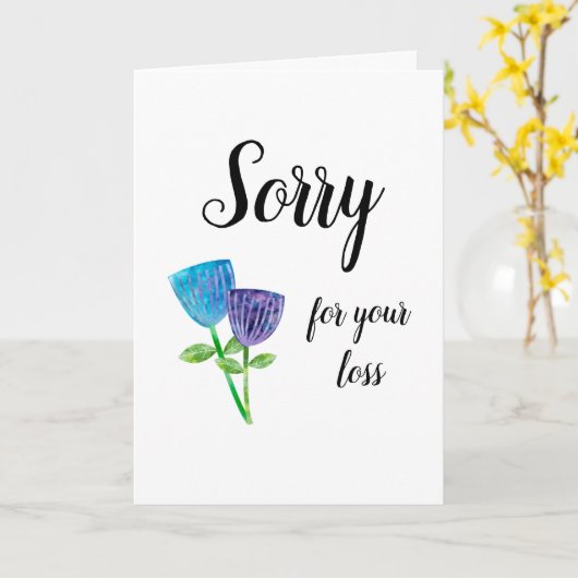De BloemenGroet van de Deelneming van de Sympathie Kaart (Gele Bloem)
