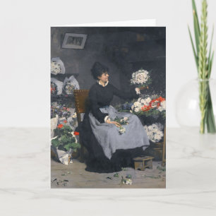 De bloemenhandelaar   Victor Gabriel Gilbert Kaart