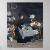 De bloemenhandelaar | Victor Gabriel Gilbert Poster (Voorkant)