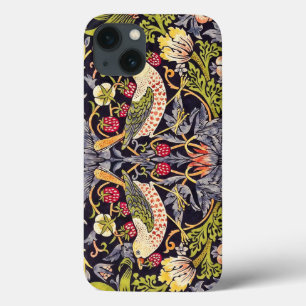 De BloemenJugendstil van de Dief van de Aardbei Case-Mate iPhone Case