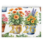 De Bloemenkalender 2026 Kalender (Hoes)