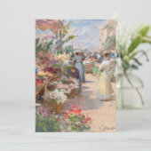 De bloemenmarkt | Victor Gabriel Gilbert (Staand voorkant)