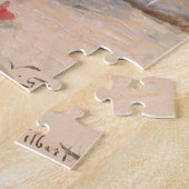 De bloemenmarkt | Victor Gabriel Gilbert Legpuzzel (Zijkant)