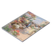 De bloemenmarkt | Victor Gabriel Gilbert Notitieboek (Linkerzijde)