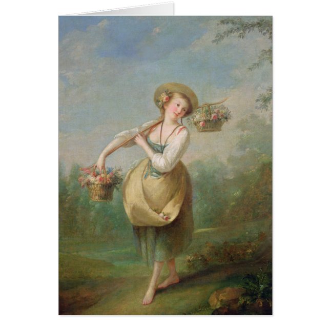 De Bloemenmeisje (Voorkant)