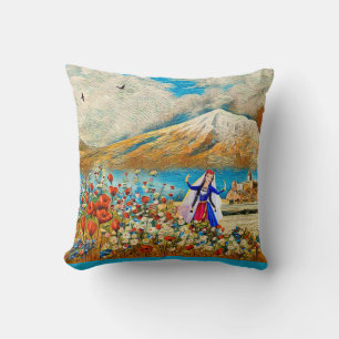 De Bloemenmeisje Kussen