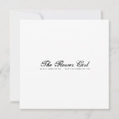 De Bloemenmeisje - Mini Print (Achterkant)