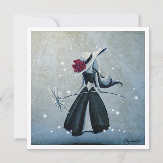 De Bloemenmeisje - Mini Print (Voorkant)