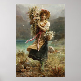 De Bloemenmeisje Poster