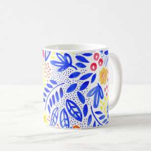De BloemenMok Watercolour van de schoonheid Koffiemok