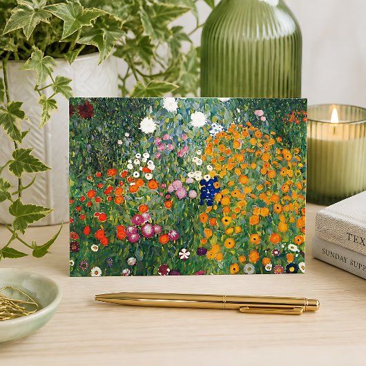 De Bloementuin Briefkaart