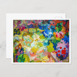 De bloementuin | Carl Lohse | Briefkaart