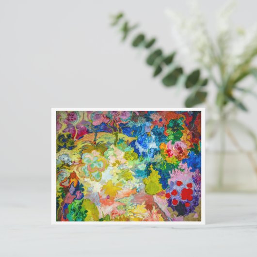 De bloementuin | Carl Lohse | Briefkaart (Staand voorkant)