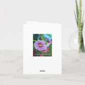 De bloementuin van Emil Nolde Kaart (Achterkant)