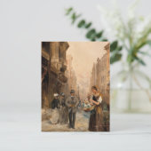 De Bloemenverkoper – Emil Barbarini Briefkaart (Staand voorkant)