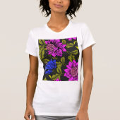De bloemenverrassing. t-shirt (Voorkant)