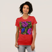 De bloemenverrassing. t-shirt (Voorkant volledig)