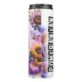 De bloemrijke dans van Pommeren Thermosbeker (Achterkant)