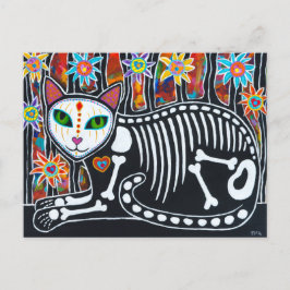 De bloemtuin briefkaart