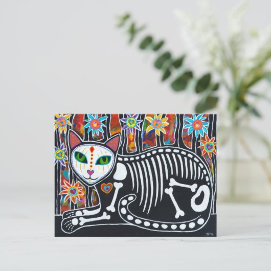 De bloemtuin briefkaart (Staand voorkant)