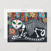 De bloemtuin briefkaart (Voorkant / Achterkant)