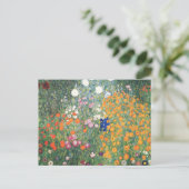 De bloemtuin briefkaart (Staand voorkant)