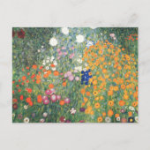 De bloemtuin briefkaart (Voorkant)