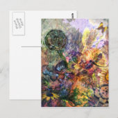 De bloemtuin briefkaart (Voorkant / Achterkant)