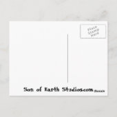 De bloemtuin briefkaart (Achterkant)