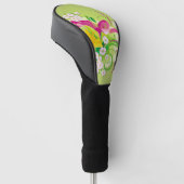 De bloemtuin golfheadcover (Schuin)